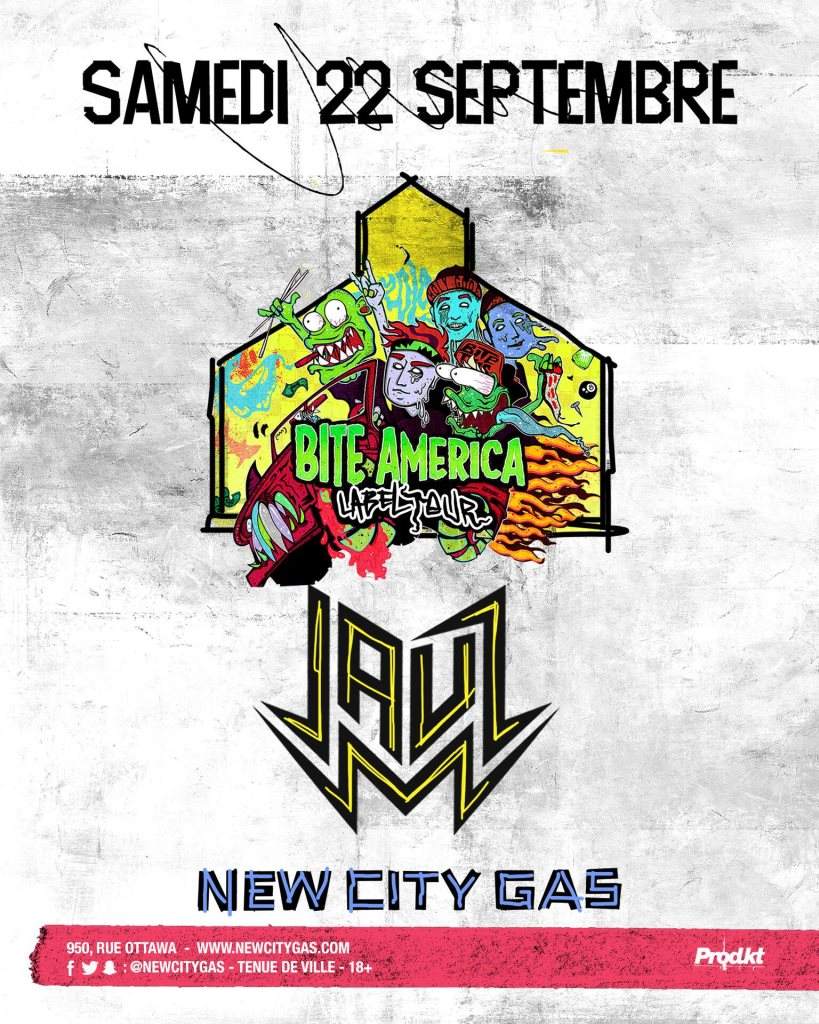 Jauz: Bite This! Tour at New City Gas, Montreal