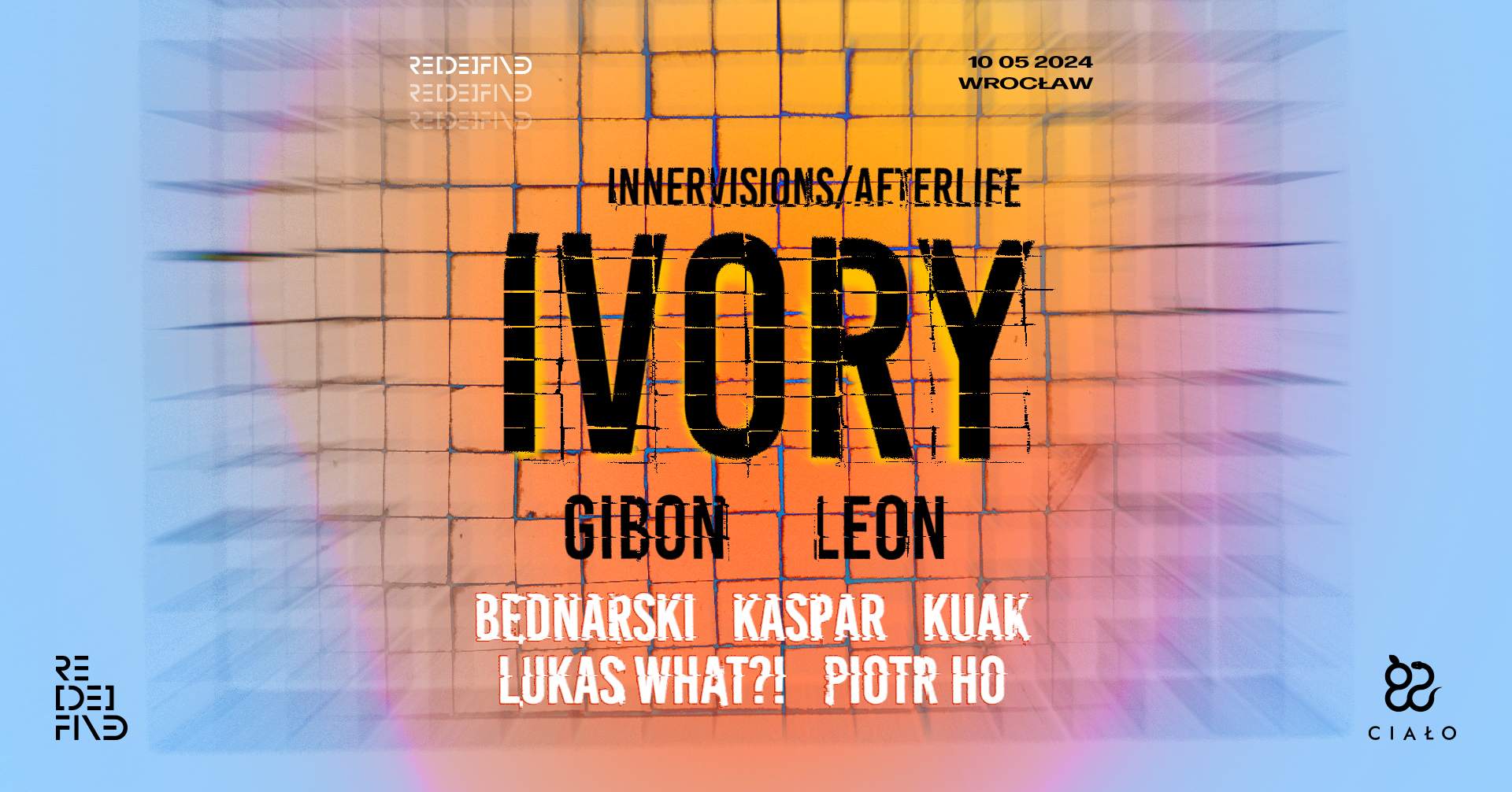 redefined: Ivory (Innervisions / Afterlife) - Ciało - フライヤー表