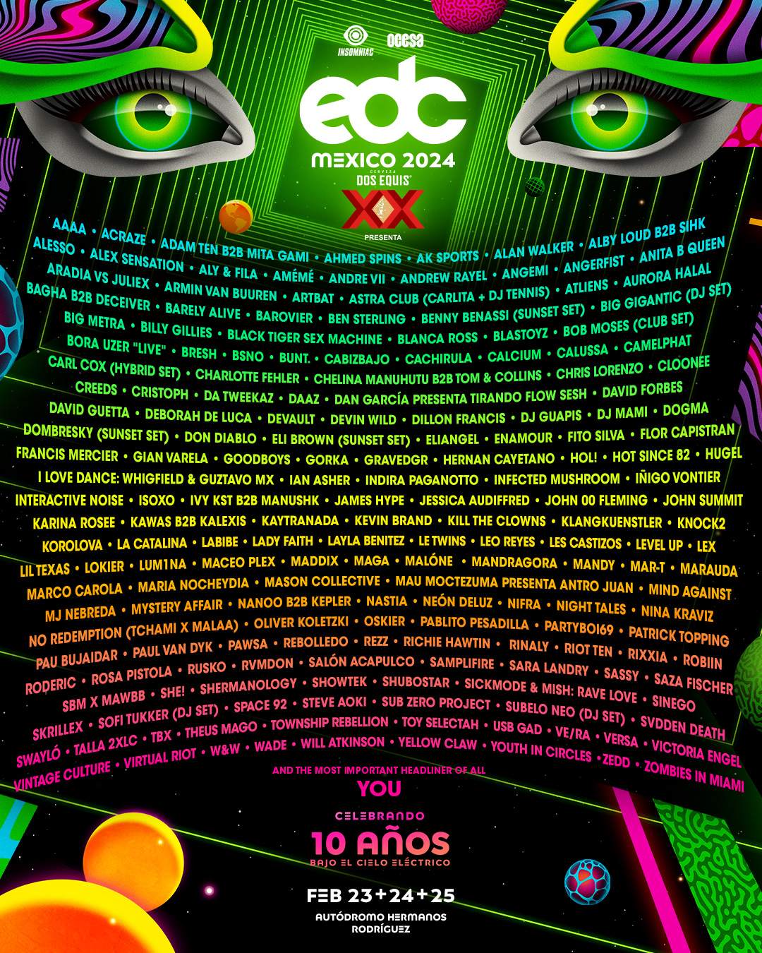 EDC Mexico - Página frontal