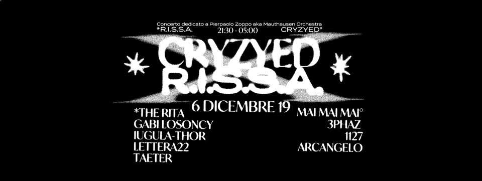 Cryzyed Rissa - Página frontal
