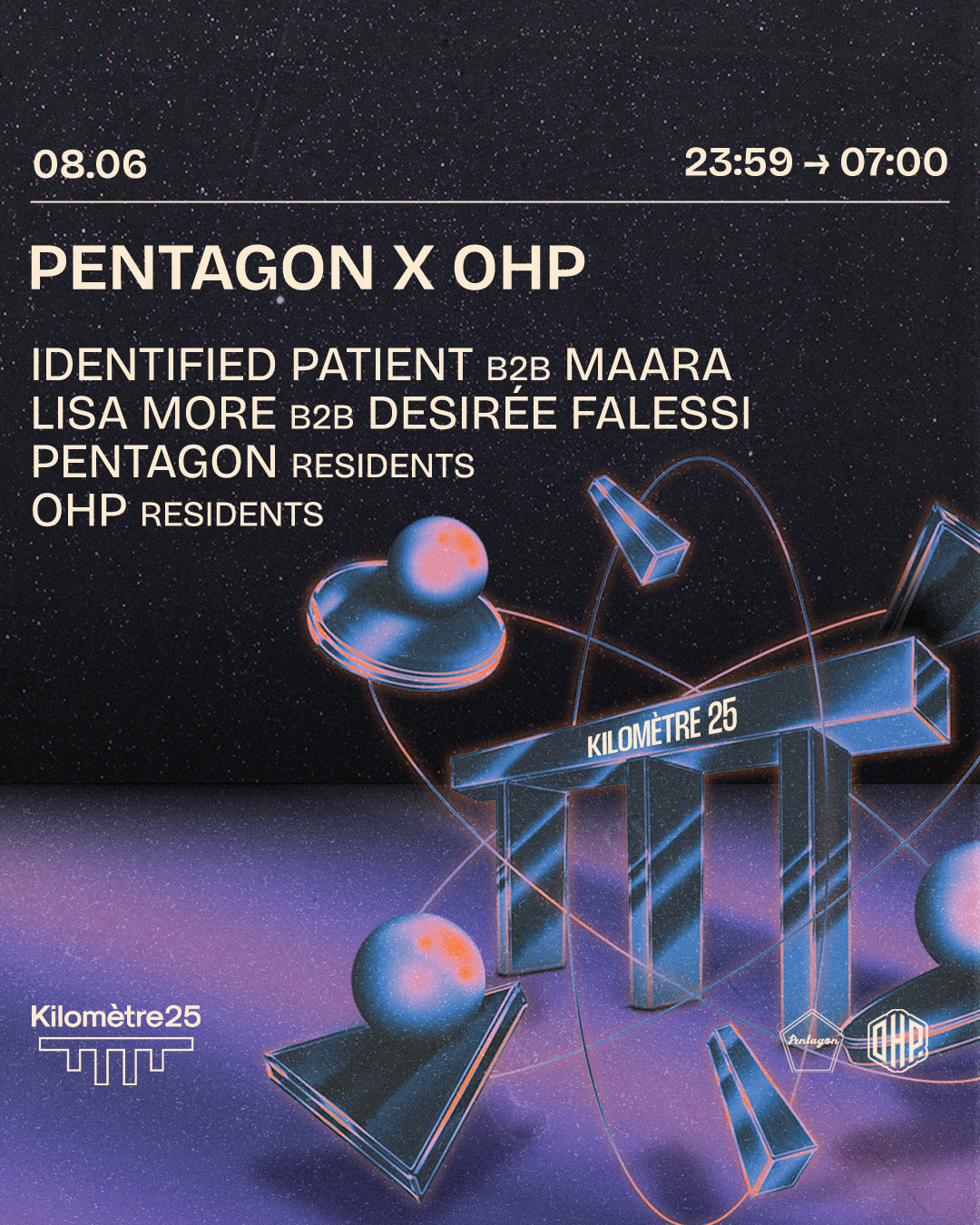 PENTAGON x OHP x KM25: Identified Patient, Maara - Página frontal