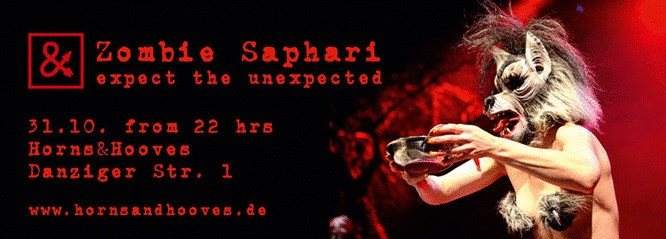 Zombie Saphari & 1 Year Horns & Hooves - Página frontal