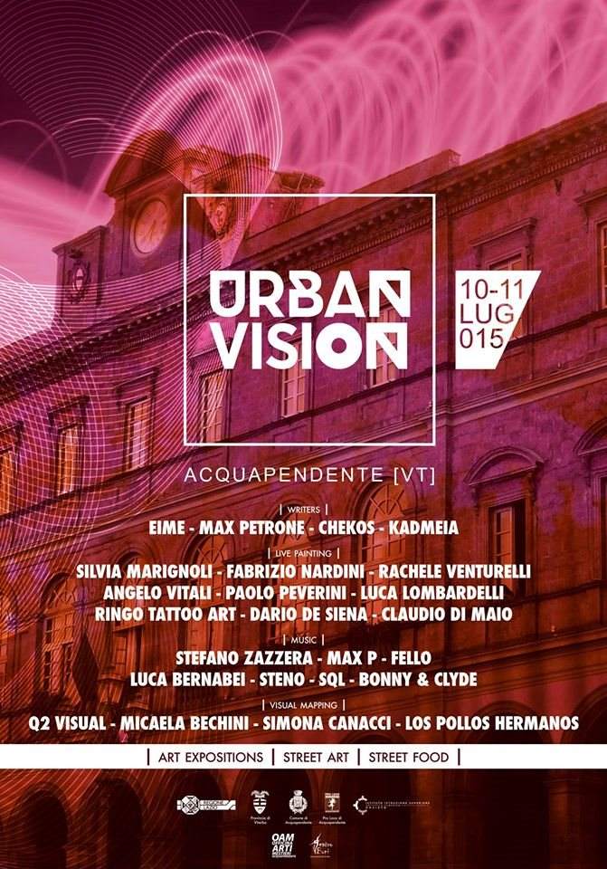 Urban Vision Festival - フライヤー表