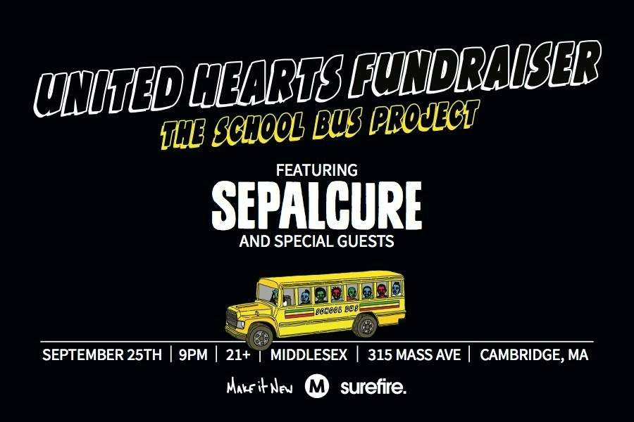 United Hearts Fundraiser Feat. Sepalcure with Special Guests - Página frontal