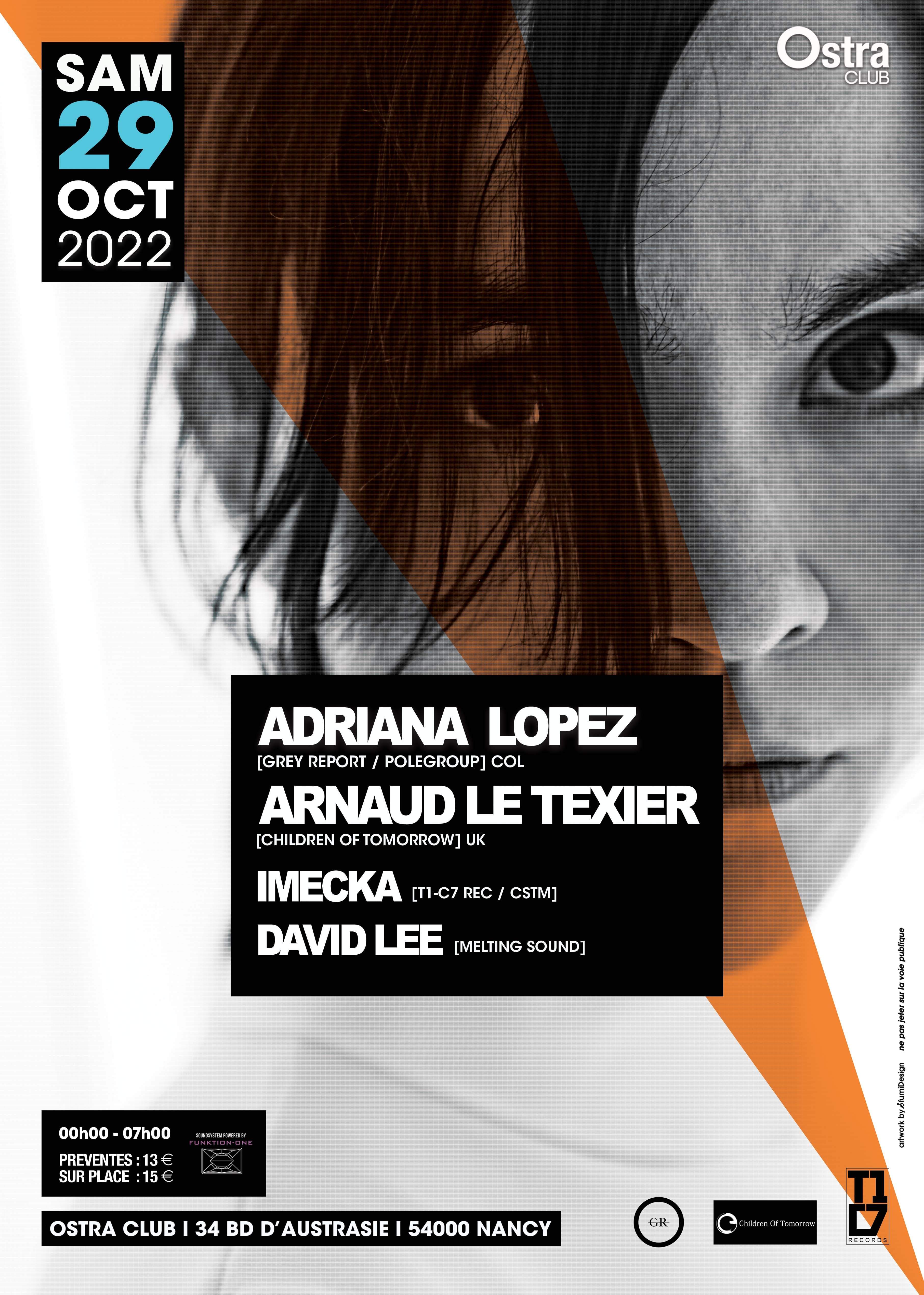 MELTING SOUND present Adriana Lopez, Arnaud Le Texier - Página frontal