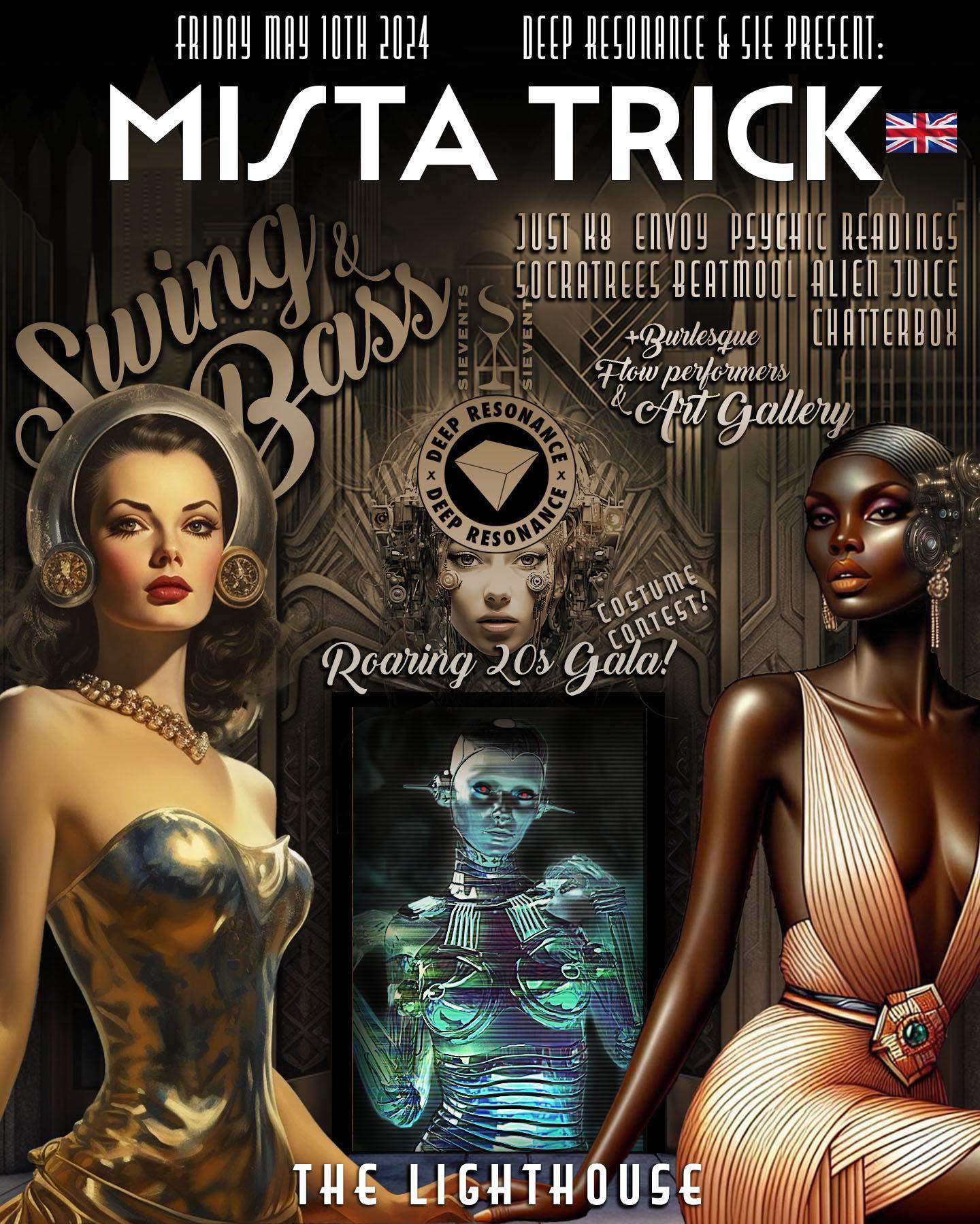Deep Resonance 007: Mista Trick (UK) - Página frontal