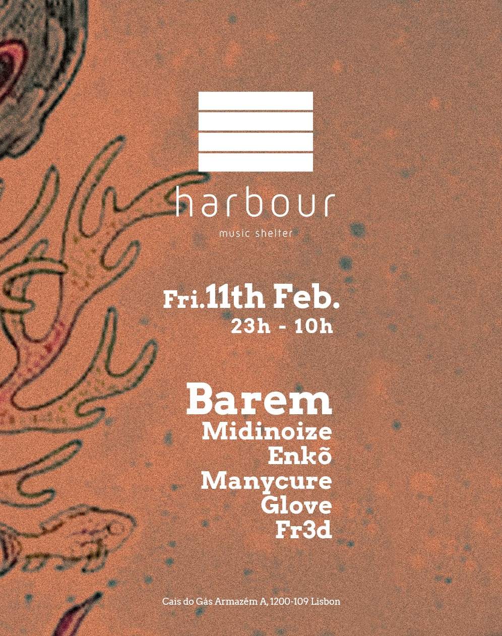 Harbour Music Shelter with Barem - フライヤー表