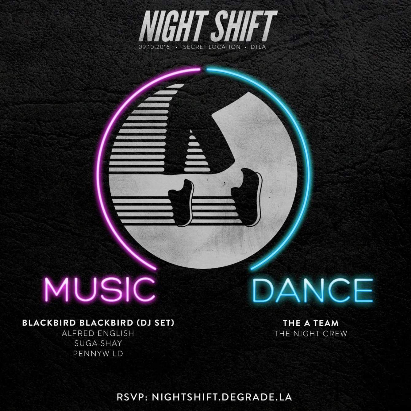 Night Shift 01 - フライヤー表
