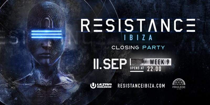 Resistance Ibiza Closing Party - Página frontal