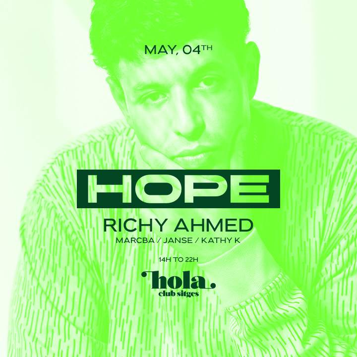 [SOLD OUT] HOPE pres: Beach Party with Richy Ahmed (4h set) - Página trasera