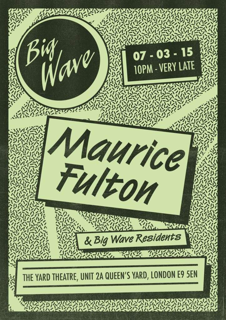 Big Wave with Maurice Fulton - Página frontal