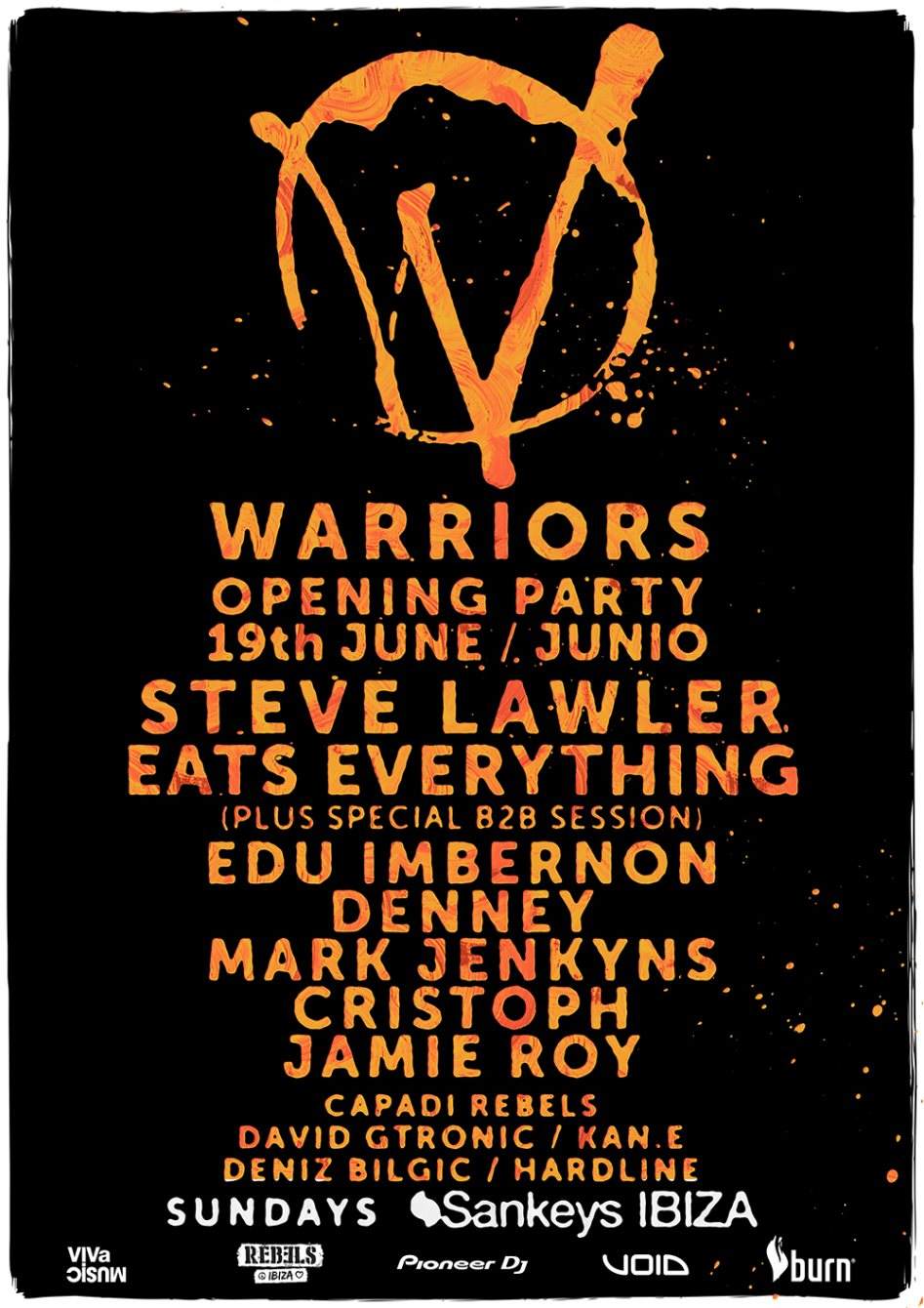Warriors Opening Party: Steve Lawler, Eats Everything, Edu Imbernon, Denney, Mark Jenkyns - Página frontal