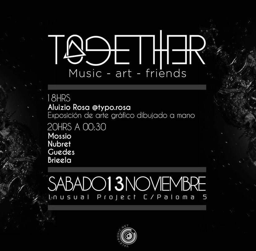 Together presents: Brieela at The Beginning Party - Página trasera