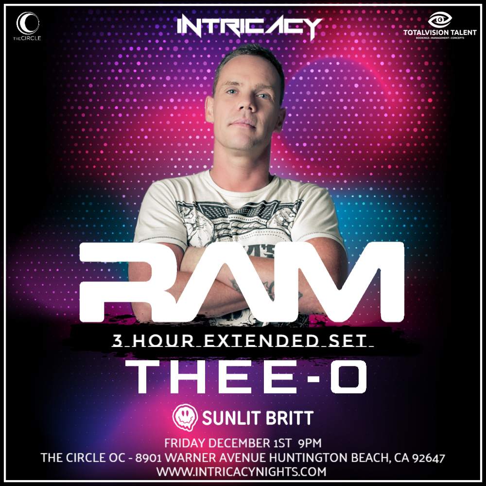 RAM (3 Hour Extended Set) + Thee-O - フライヤー表