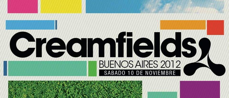 Creamfields Buenos Aires 2012 - Página frontal