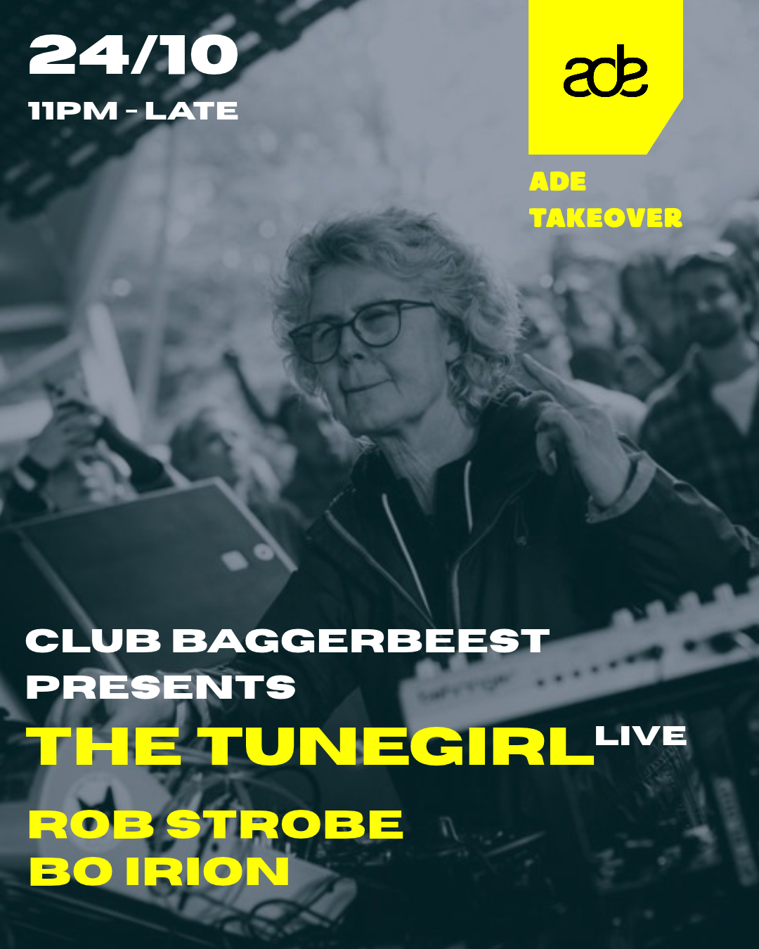 Club Baggerbeest presents: THE TUNEGIRL (live) - ADE SPECIAL at Club ...
