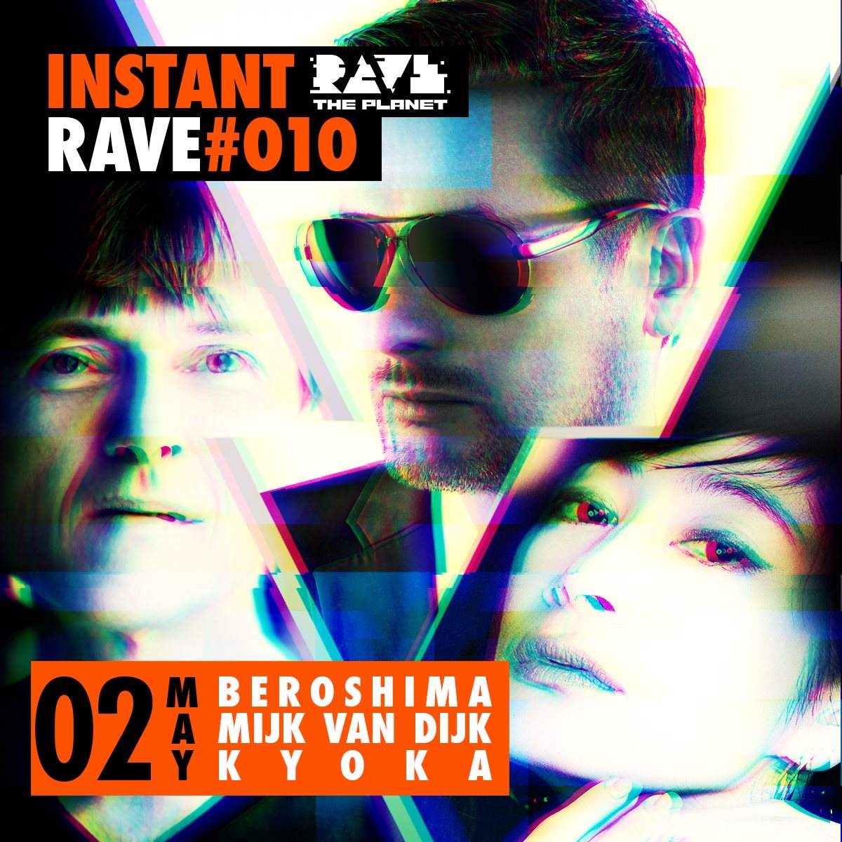 日本版 Instant Rave #010 Japan Special - Página trasera