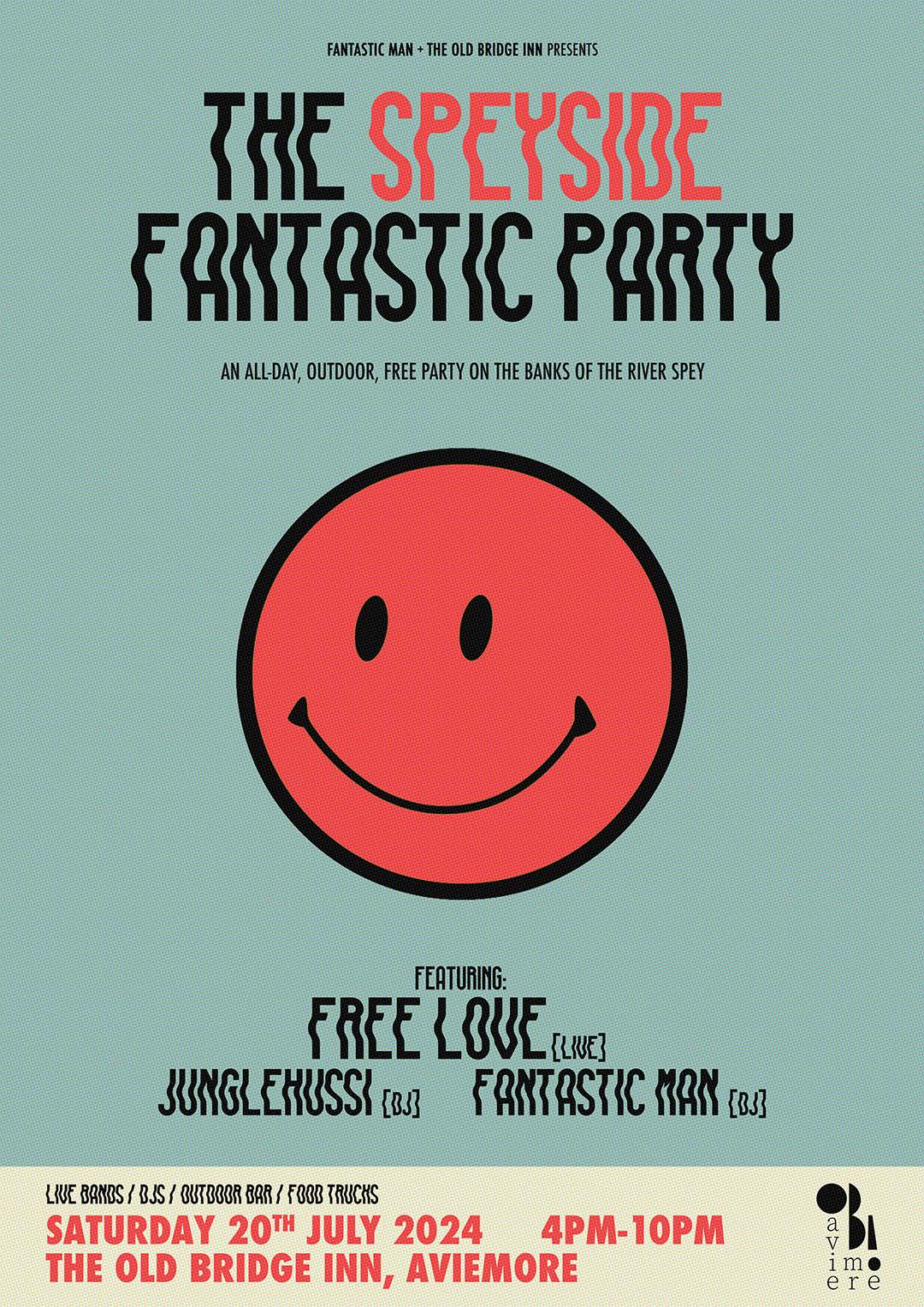 The Speyside Fantastic Party - Página frontal