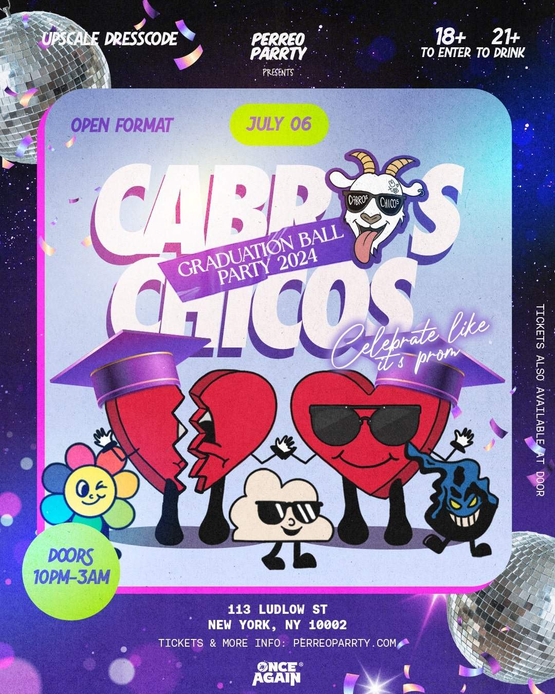 Cabros Chicos - The Graduation Ball - 18+ Open-Format Dance Party at ...