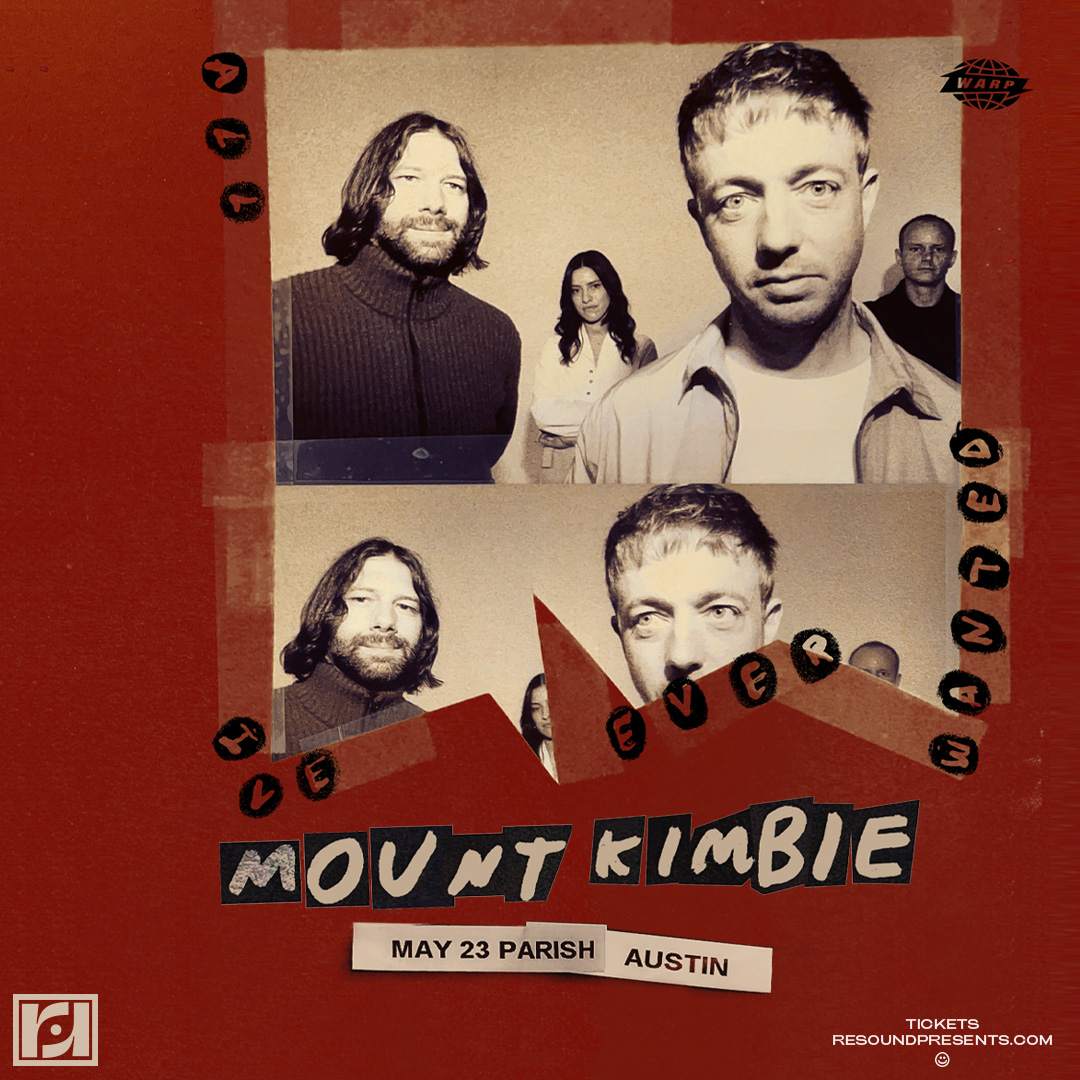 Resound Presents: Mount Kimbie - THE DUMB GUITAR TOUR - フライヤー表