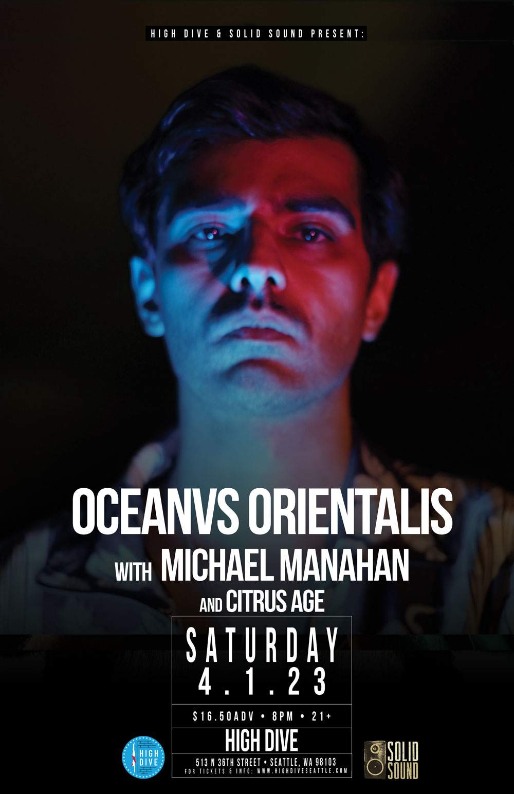 Oceanvs Orientalis with Michael Manahan and Citrus Age - Página frontal