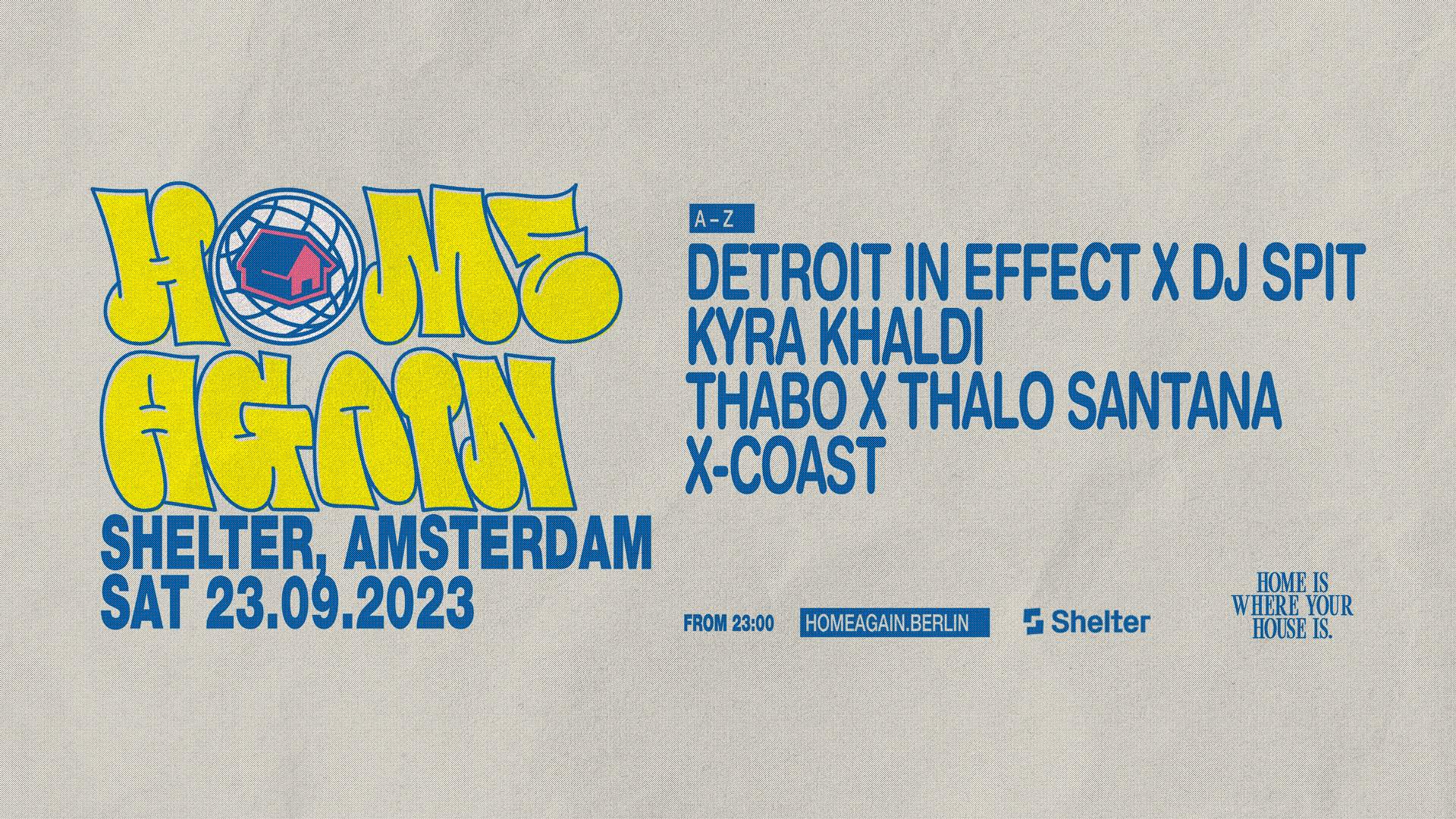 Home Again - DJ Spit x Detroit In Effect - Kyra Khaldi - Thabo x Thalo ...