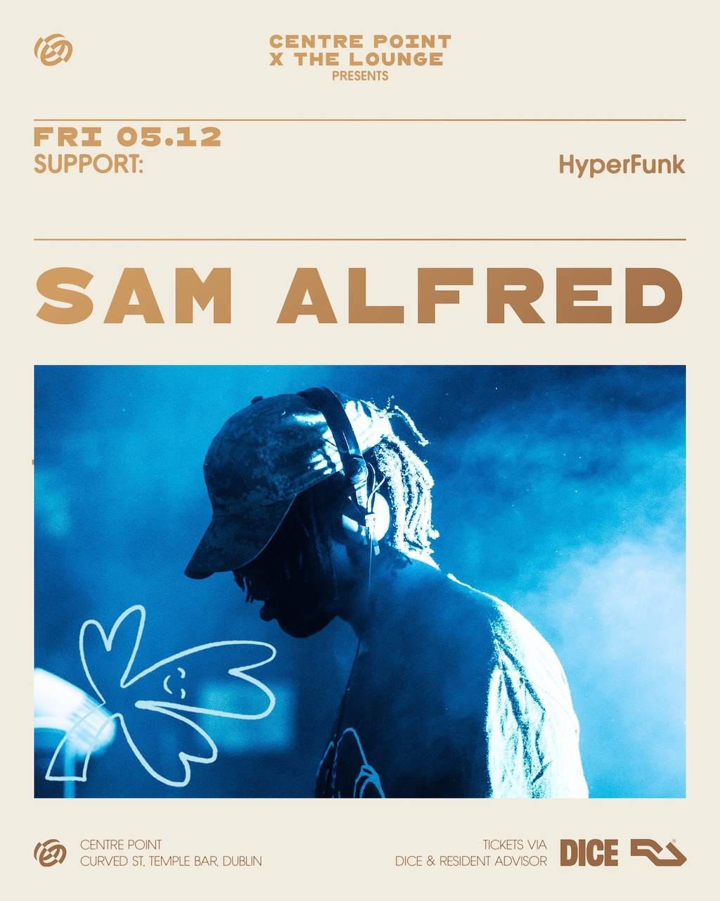 Sam Alfred at Centre Point, Dublin
