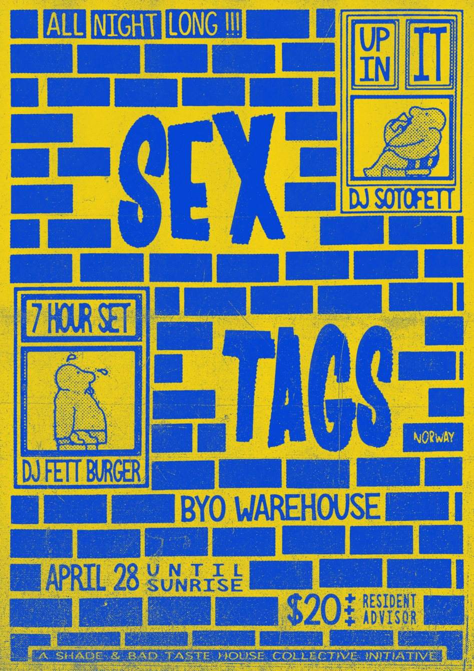Shade & Bthc - SEX Tags (Dj Sotofett & Dj Fett Burger) - Página trasera
