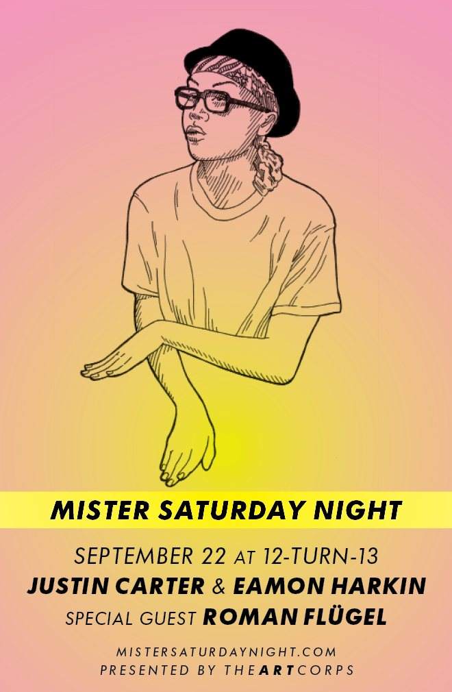 Mister Saturday Night with Eamon Harkin, Justin Carter & Roman Flugel - Página trasera