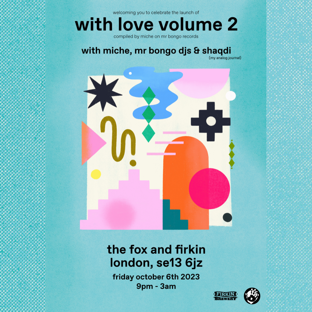 Miche & Mr Bongo presents: With Love, Volume 2 - Página frontal