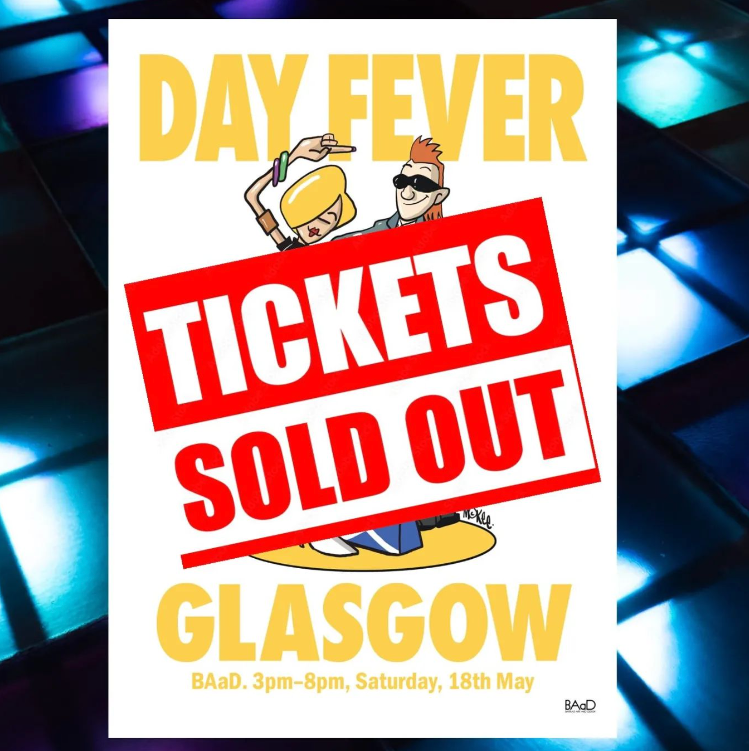 Day Fever Glasgow - Página frontal