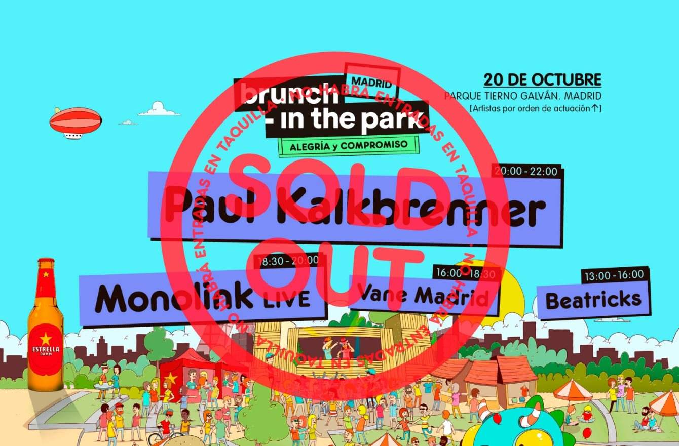 **Sold Out** Brunch -In the Park #6: Paul Kalkbrenner, Monolink (Live) - フライヤー裏