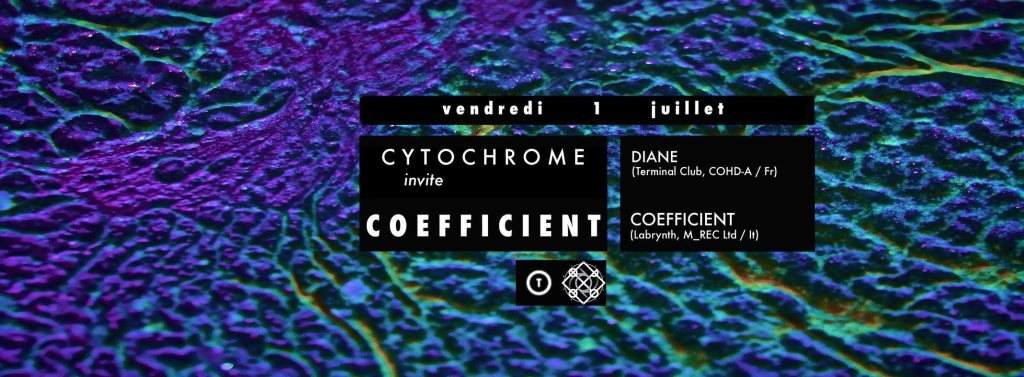 Terminal Présente Cytochrome: Coefficient & Diane - フライヤー表