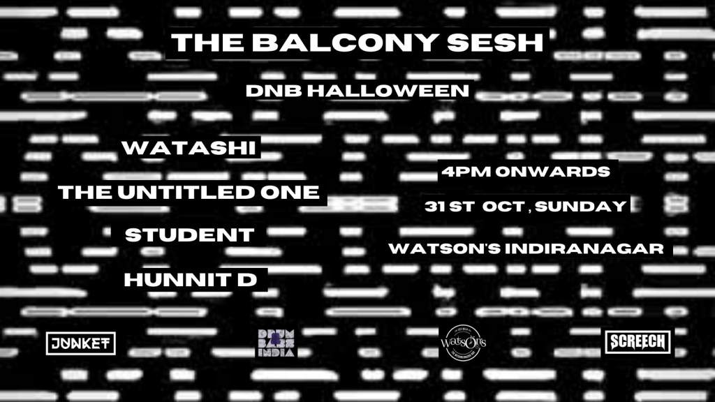 Halloween Sesh with The Untitled One, Watashi, Student & Hunnit D - Página frontal