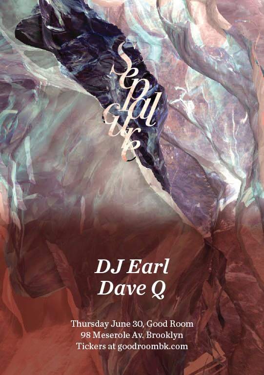 Sepalcure Live with DJ Earl and Dave Q - Página frontal