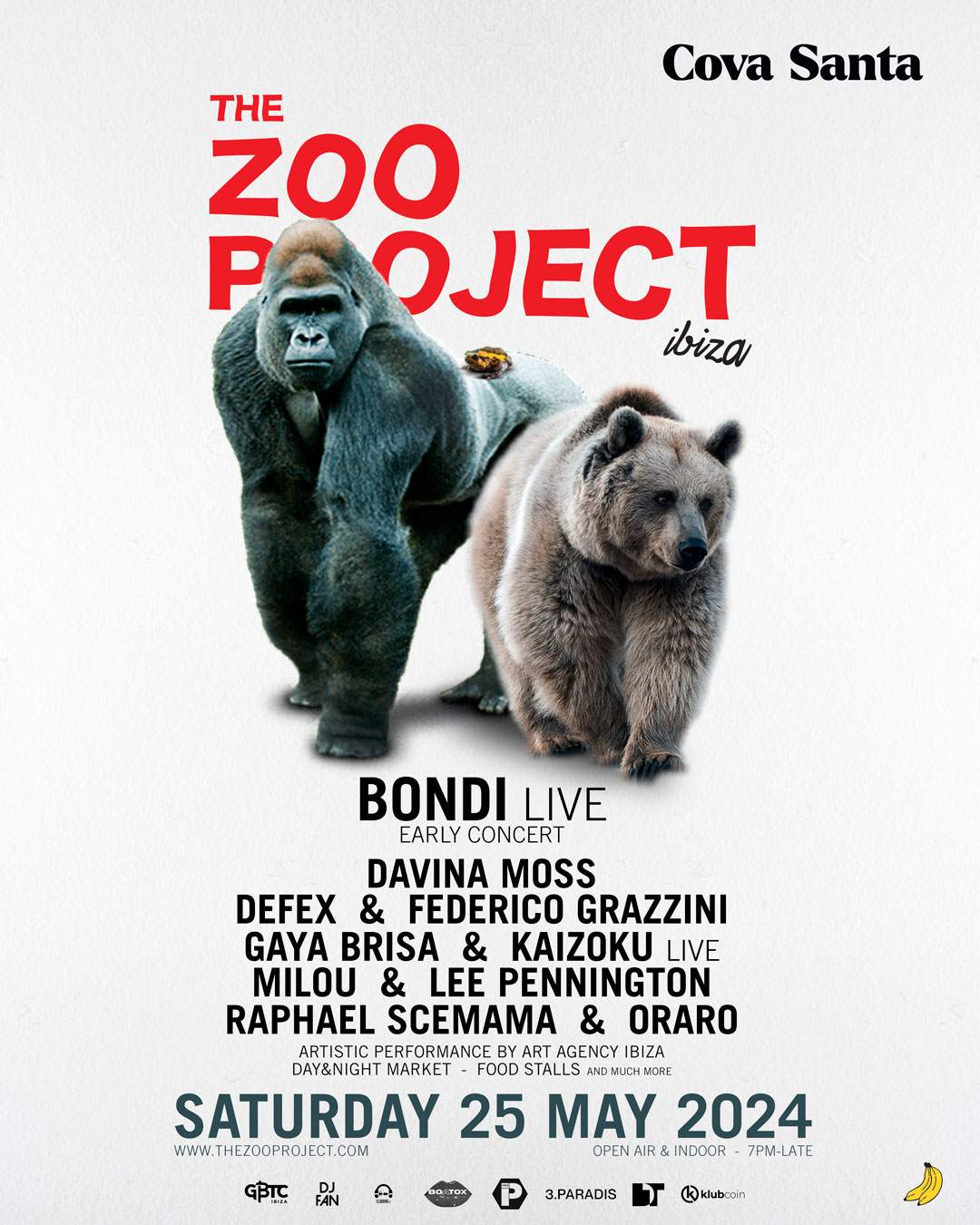 Zoo Project - フライヤー裏