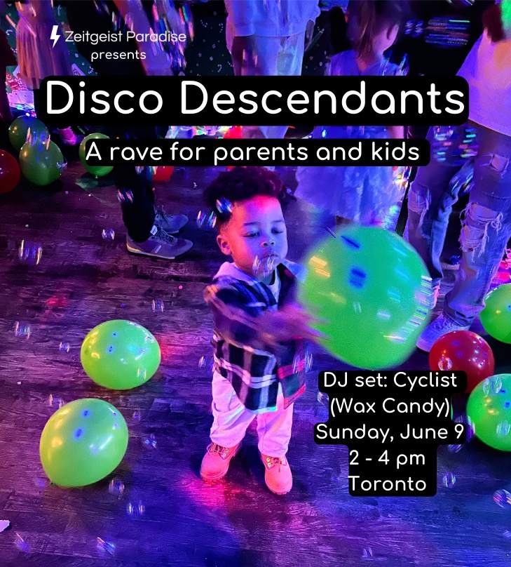 Disco Descendants Family Rave at Moonlight Lounge, Toronto