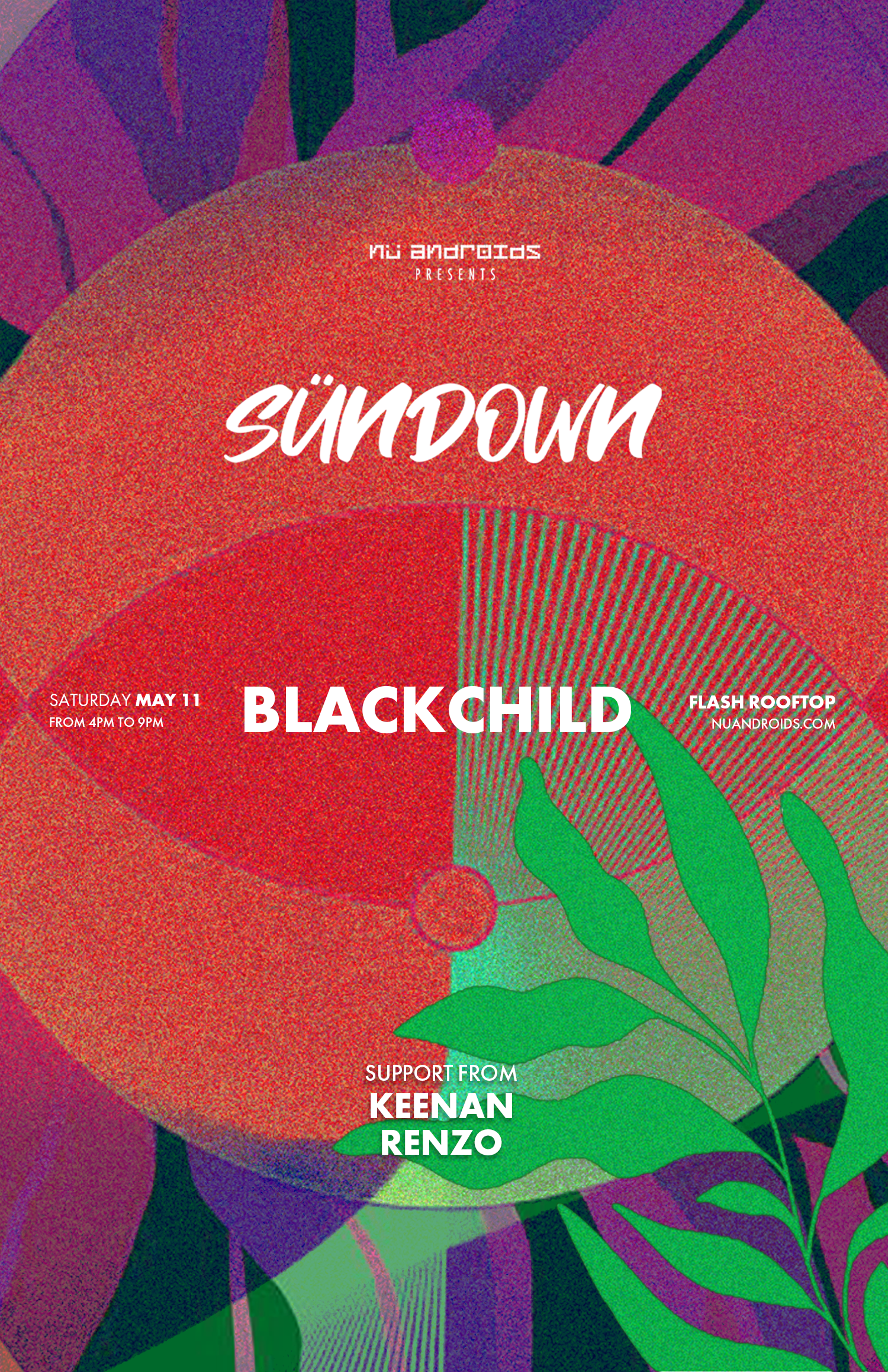 Nü Androids presents SünDown: Blackchild - Página frontal