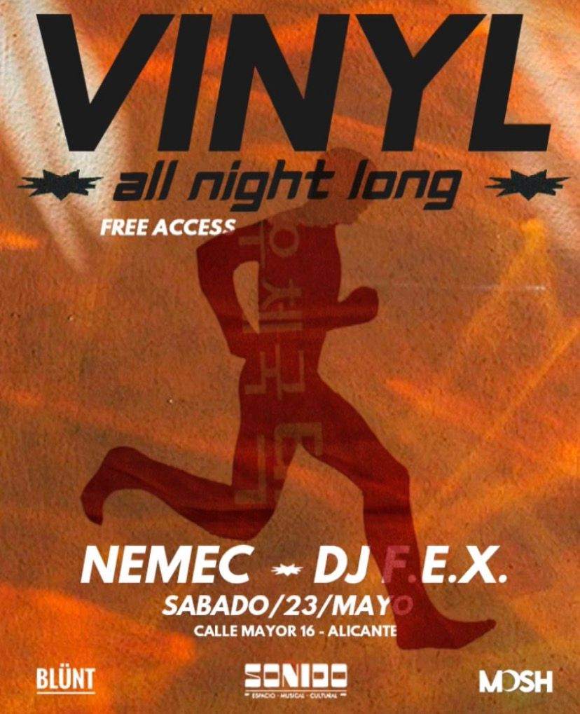 MOSH // Vinyl All Night Long at TBA - SONIDO / Calle Mayor 16
