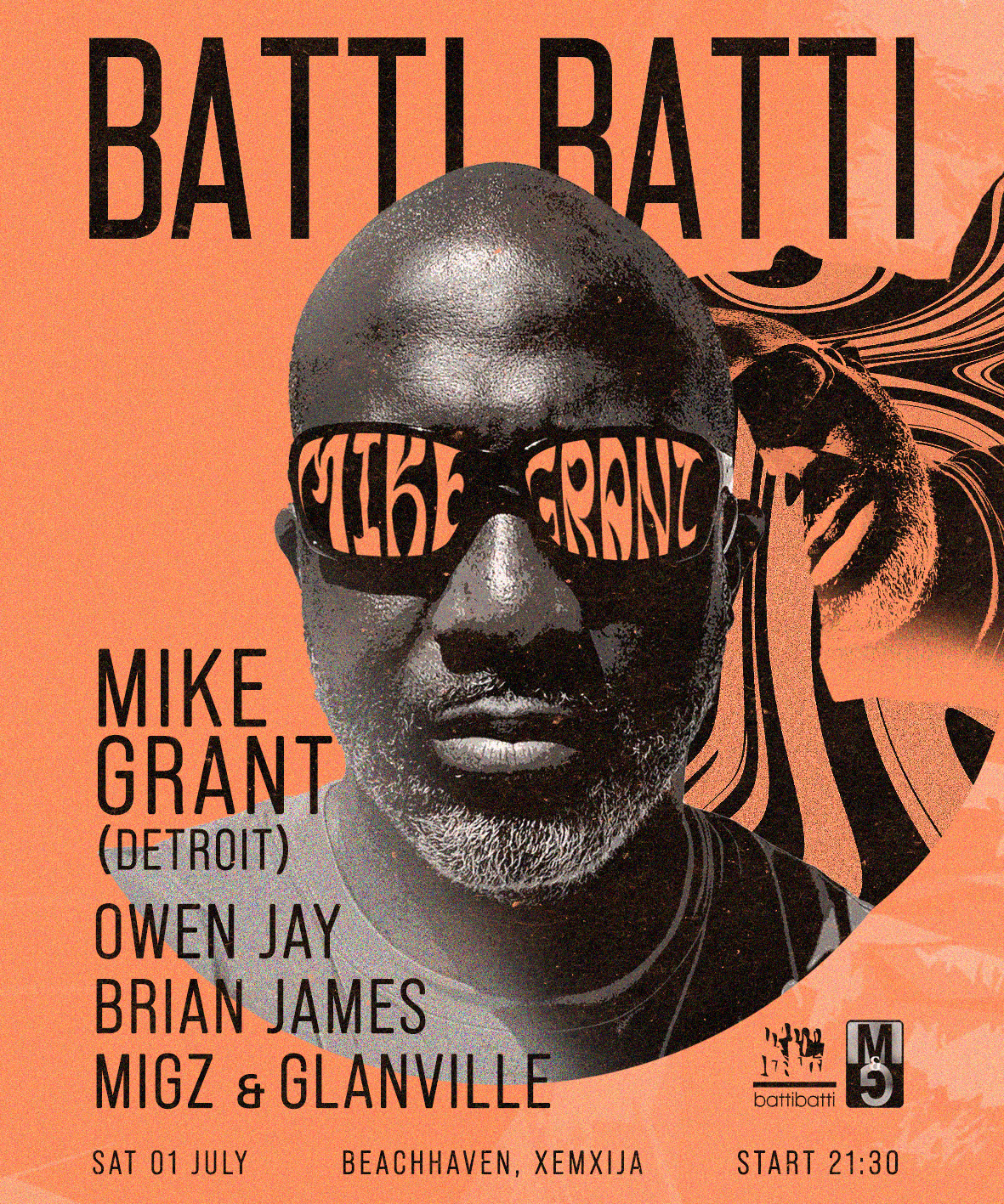 Batti Batti ft Mike Grant (Detroit) - Página frontal