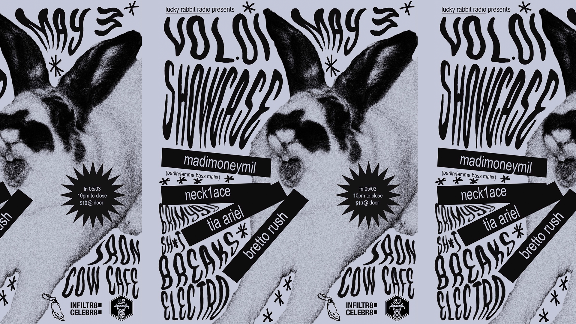 Lucky Rabbit presents: Vol. 01 Showcase - Página frontal