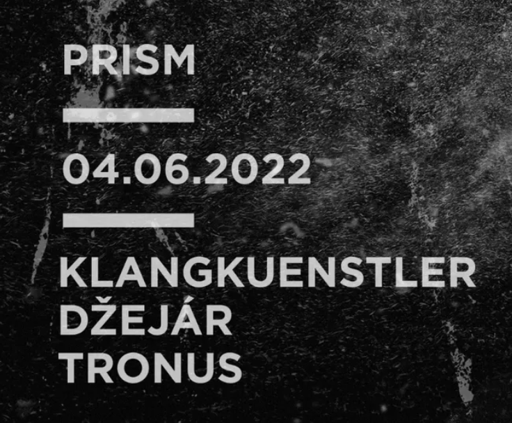 PRISM pres KlangKuenstler - フライヤー表