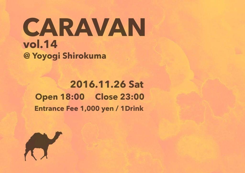 Caravan Vol.14 - フライヤー表