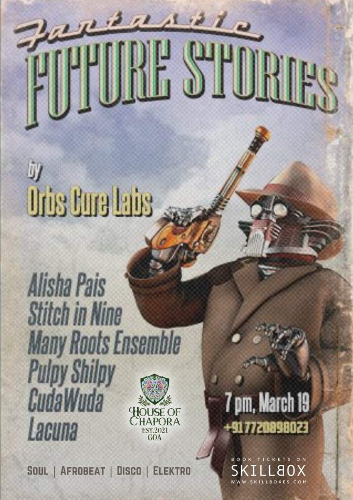 Fantastic Future Stories by Orbs Cure Labs - Página frontal