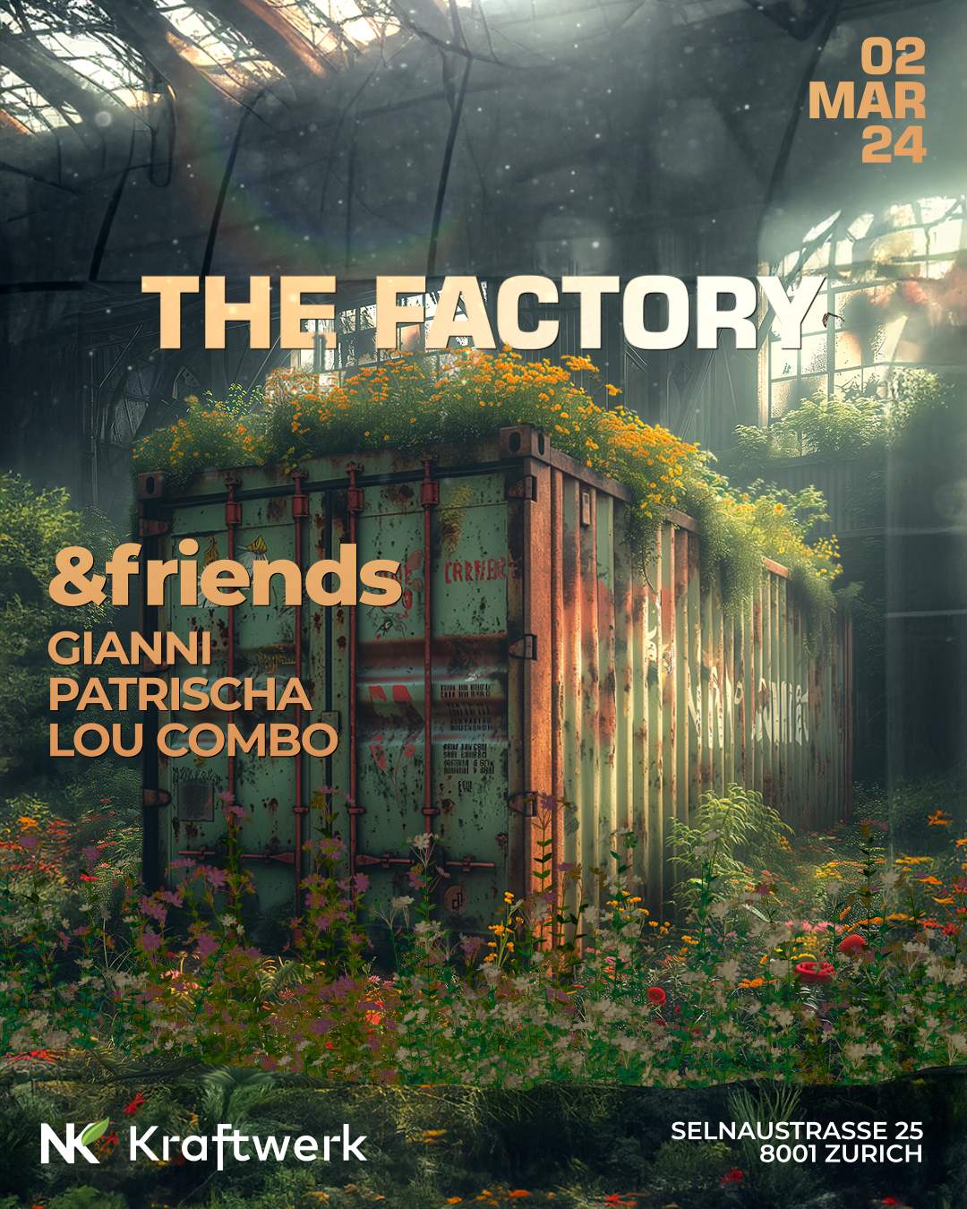 THE FACTORY with &Friends - Página frontal