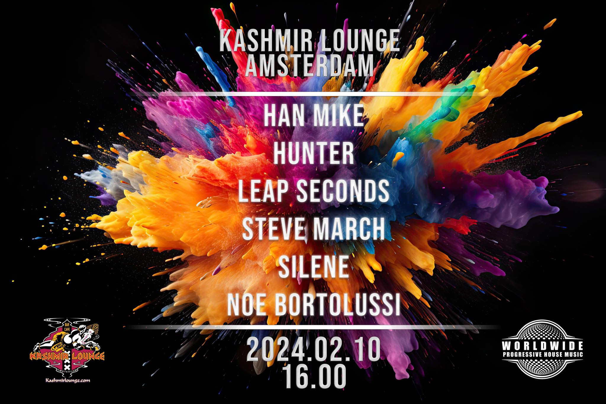 Kashmir Lounge Amsterdam presents: - フライヤー表