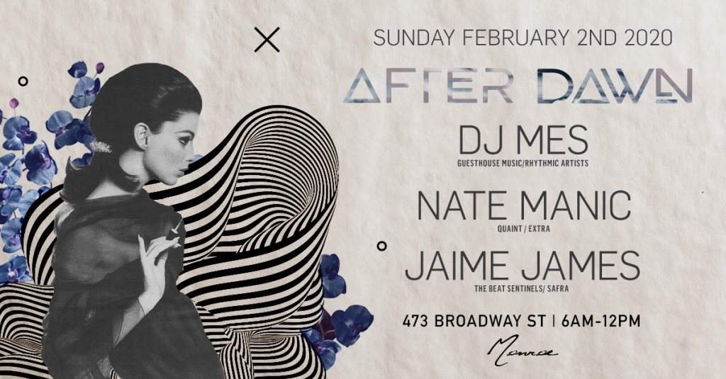 After Dawn with DJ Mes, Nate Manic and Jaime James - Página frontal