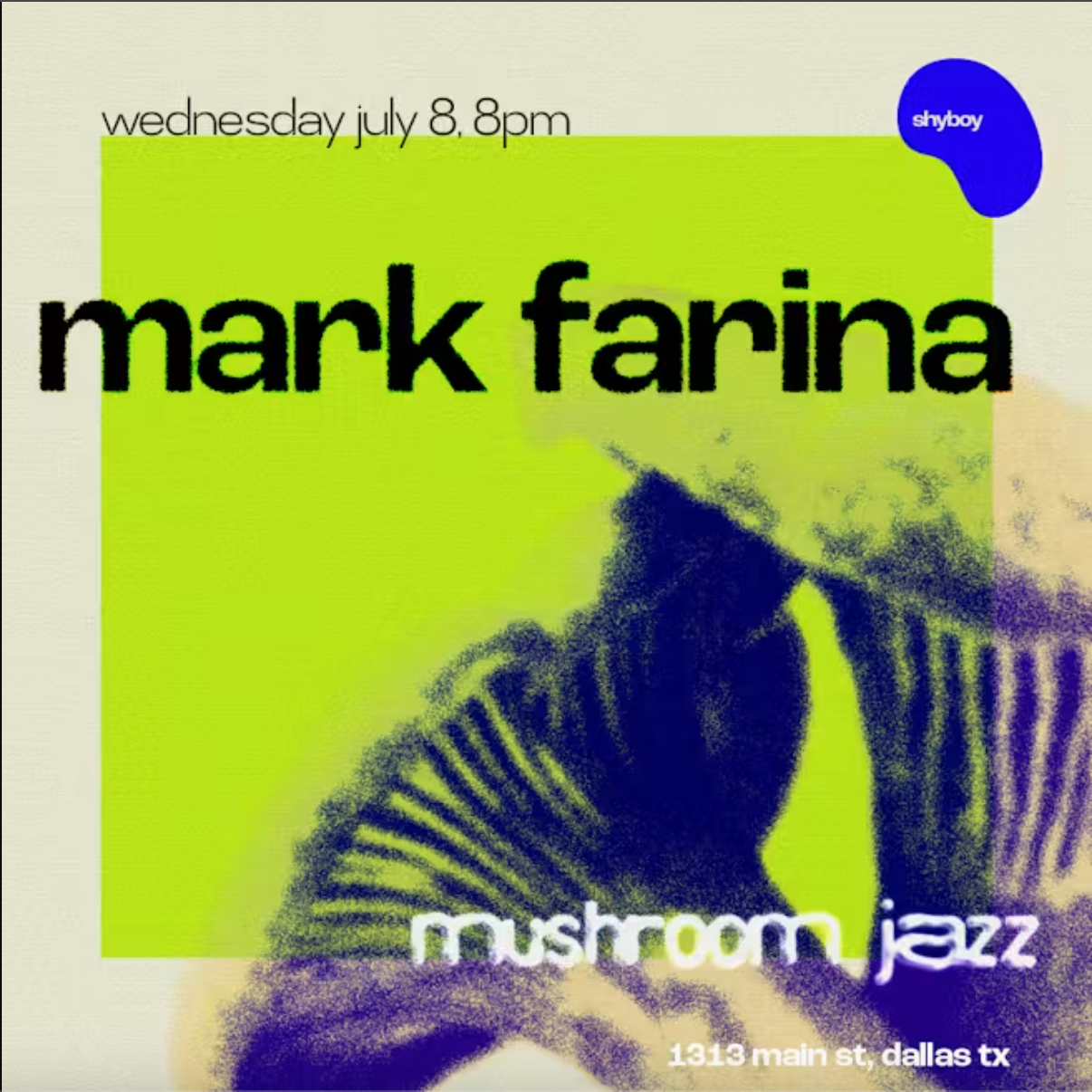 mushroom jazz: mark farina at shyboy hifi, Dallas/Fort Worth