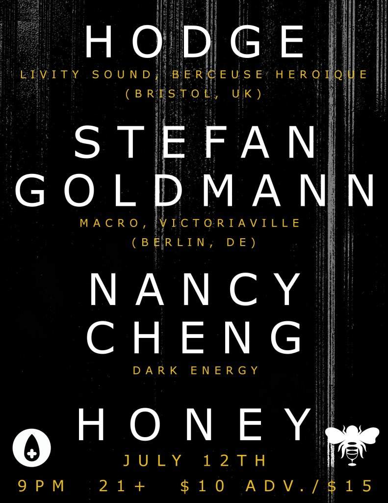 Hodge and Stefan Goldmann with Special Guest Nancy Cheng at Honey at ...