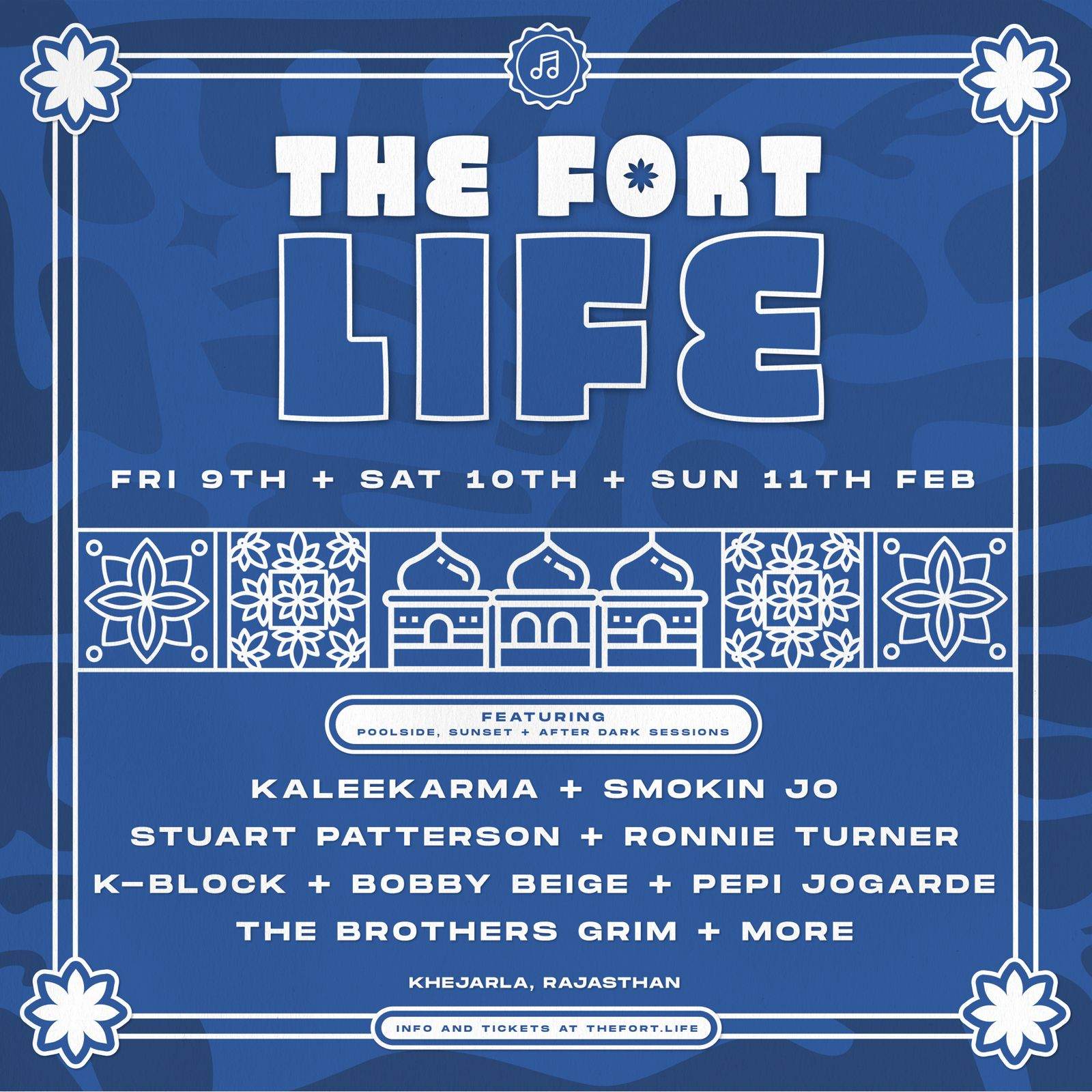 The Fort Life - Weekend 2 - フライヤー表